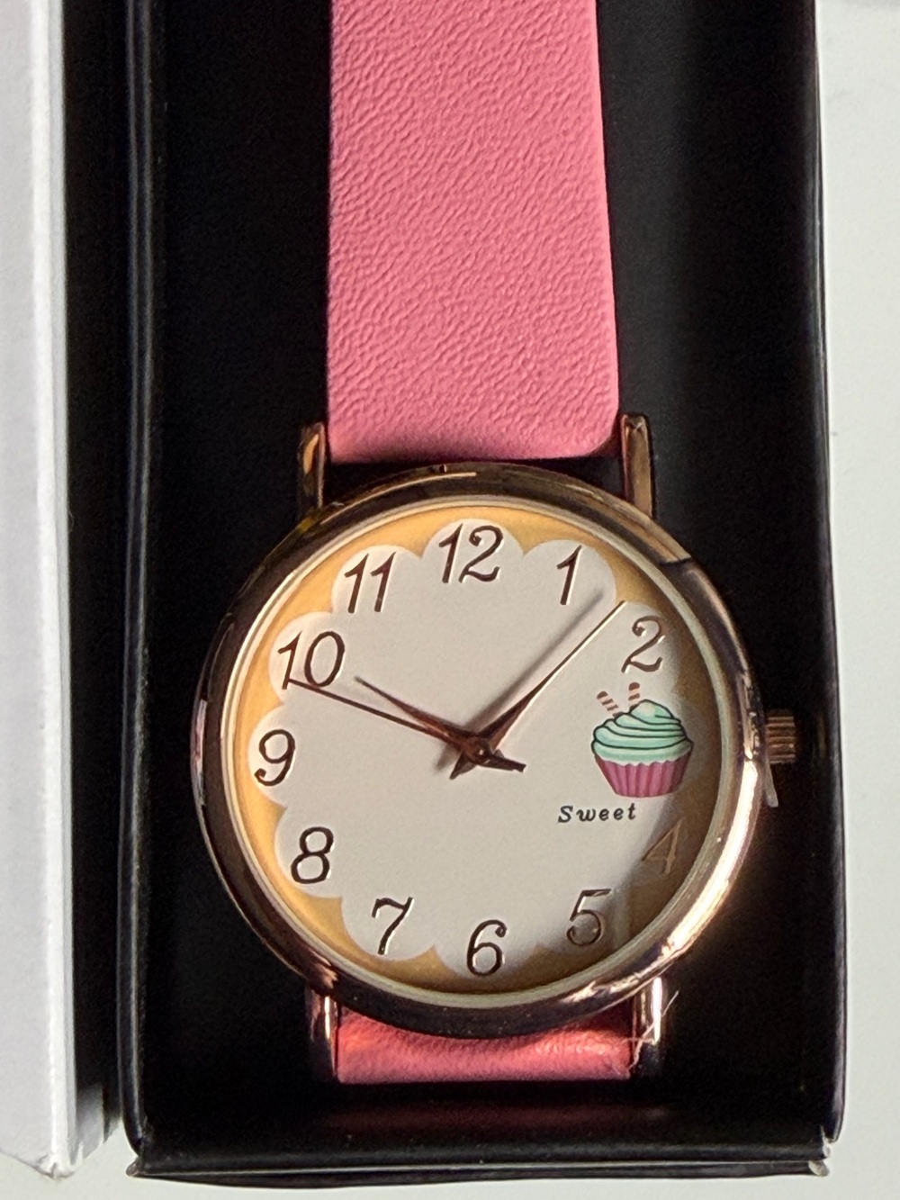 Avon Cupcake Sassy Strap Watch